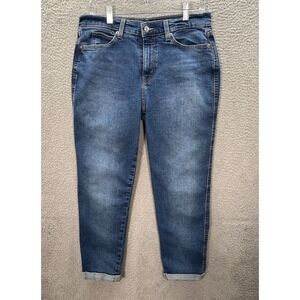 Signature By Levi Strauss Jeans Womens 8 Blue Denim Heritage Boyfriend Preppy